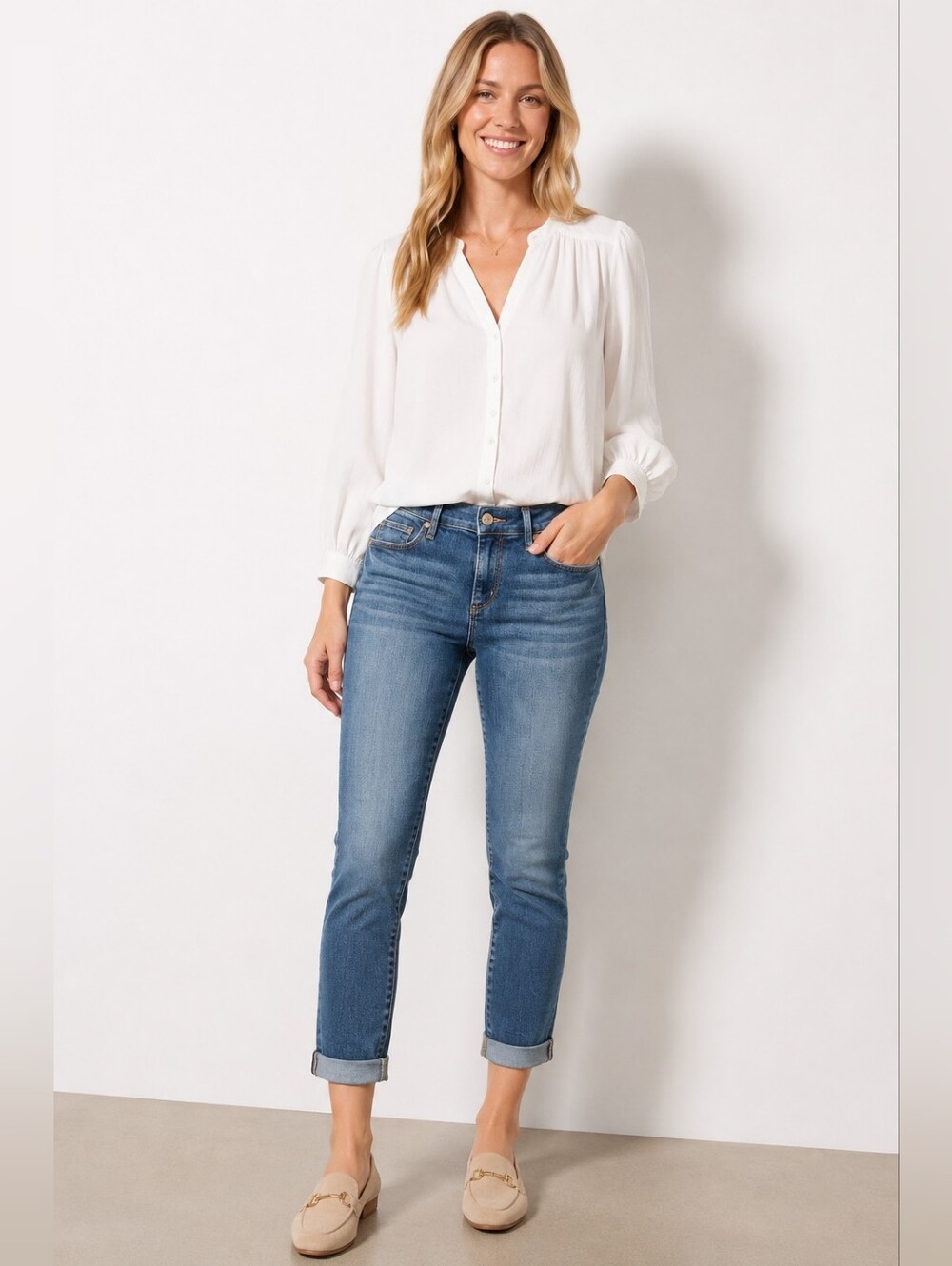 ❤️ ANN TAYLOR LOFT OUTLET SLIM ANKLE JEANS, 2 (26)